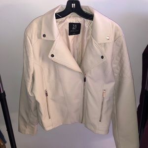 NY&Co Faux Leather Moto Jacket
